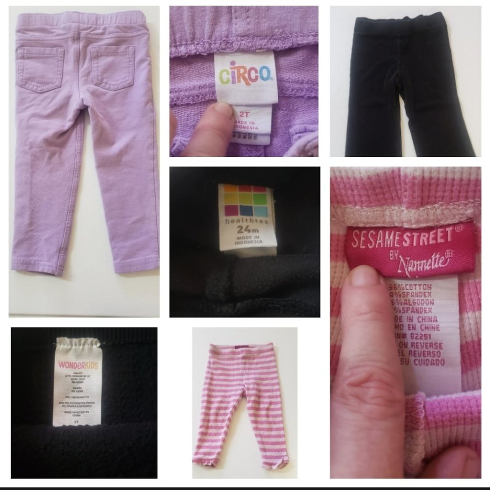 3 adorable pairs of pants